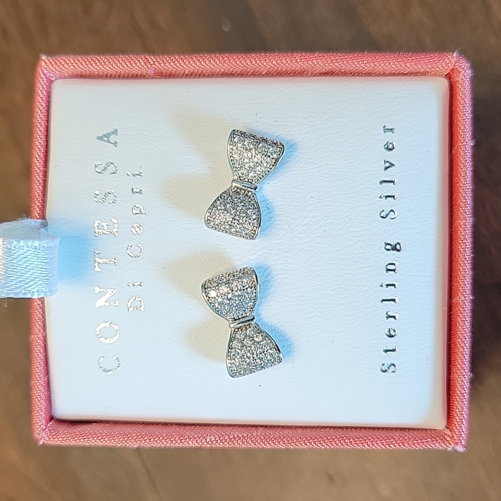 Contessa Di Capri Bow Earrings